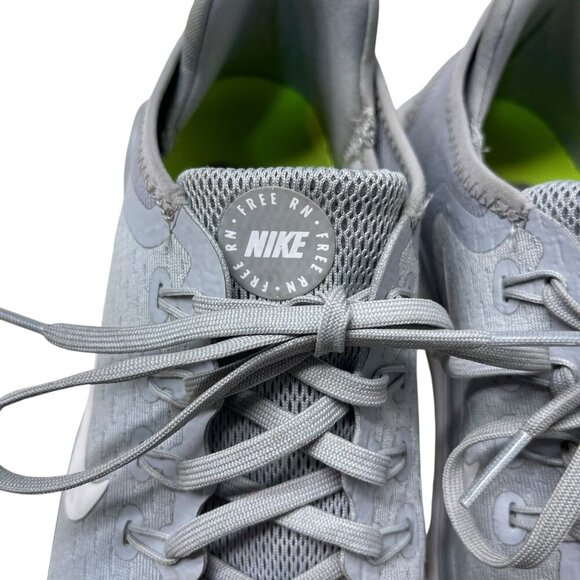 Nike Free RN 2018 Women's Running Shoes Size 9 Wolf Grey 942836-003 Athletic - Picture 3 of 9